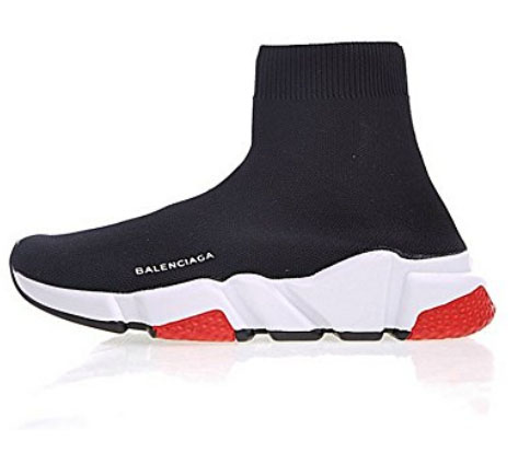 chaussures balenciaga pour femmes 2018 noir rouge